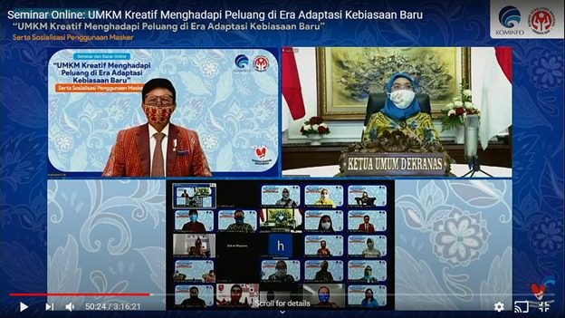 Menkominfo Ajak Masyarakat Dukung UMKM/UMi