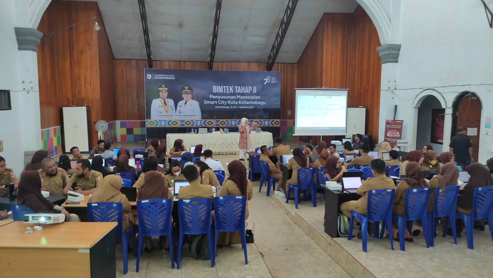 Diskominfo Kotamobagu Sukses Gelar Bimtek Penyusunan Masterplan Smart City Tahap II